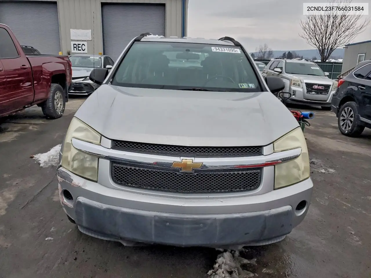 2CNDL23F766031584 2006 Chevrolet Equinox Ls