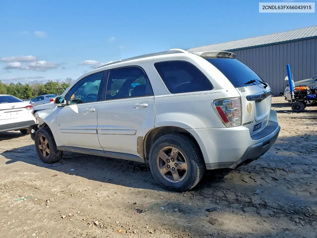 2CNDL63FX66043915 2006 Chevrolet Equinox Lt