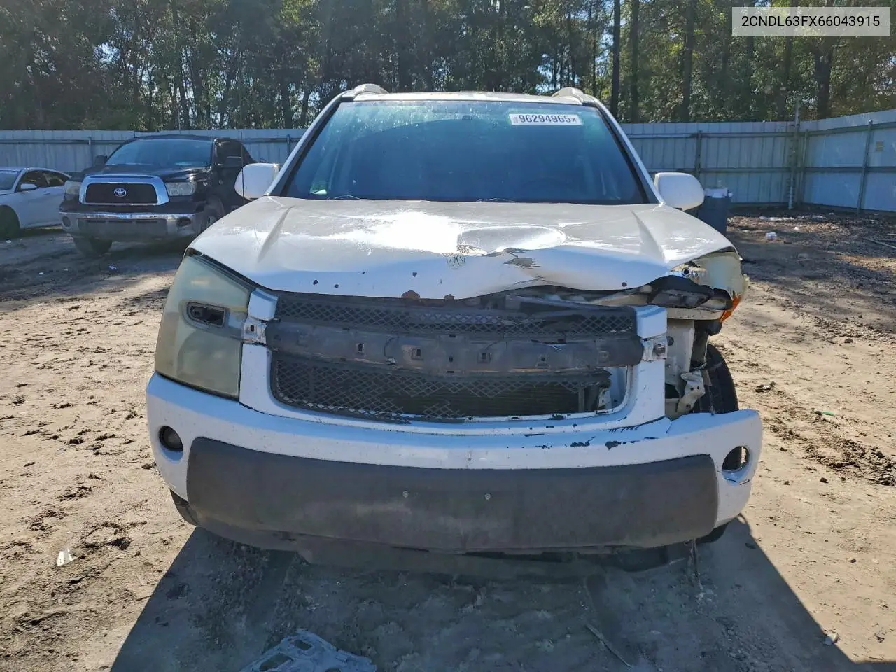 2CNDL63FX66043915 2006 Chevrolet Equinox Lt
