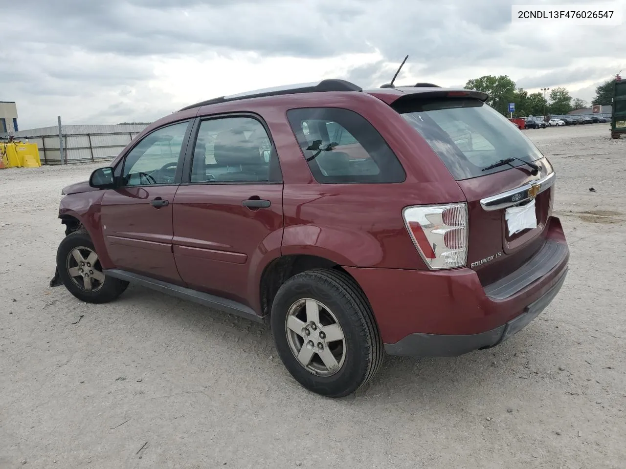 2CNDL13F476026547 2007 Chevrolet Equinox Ls