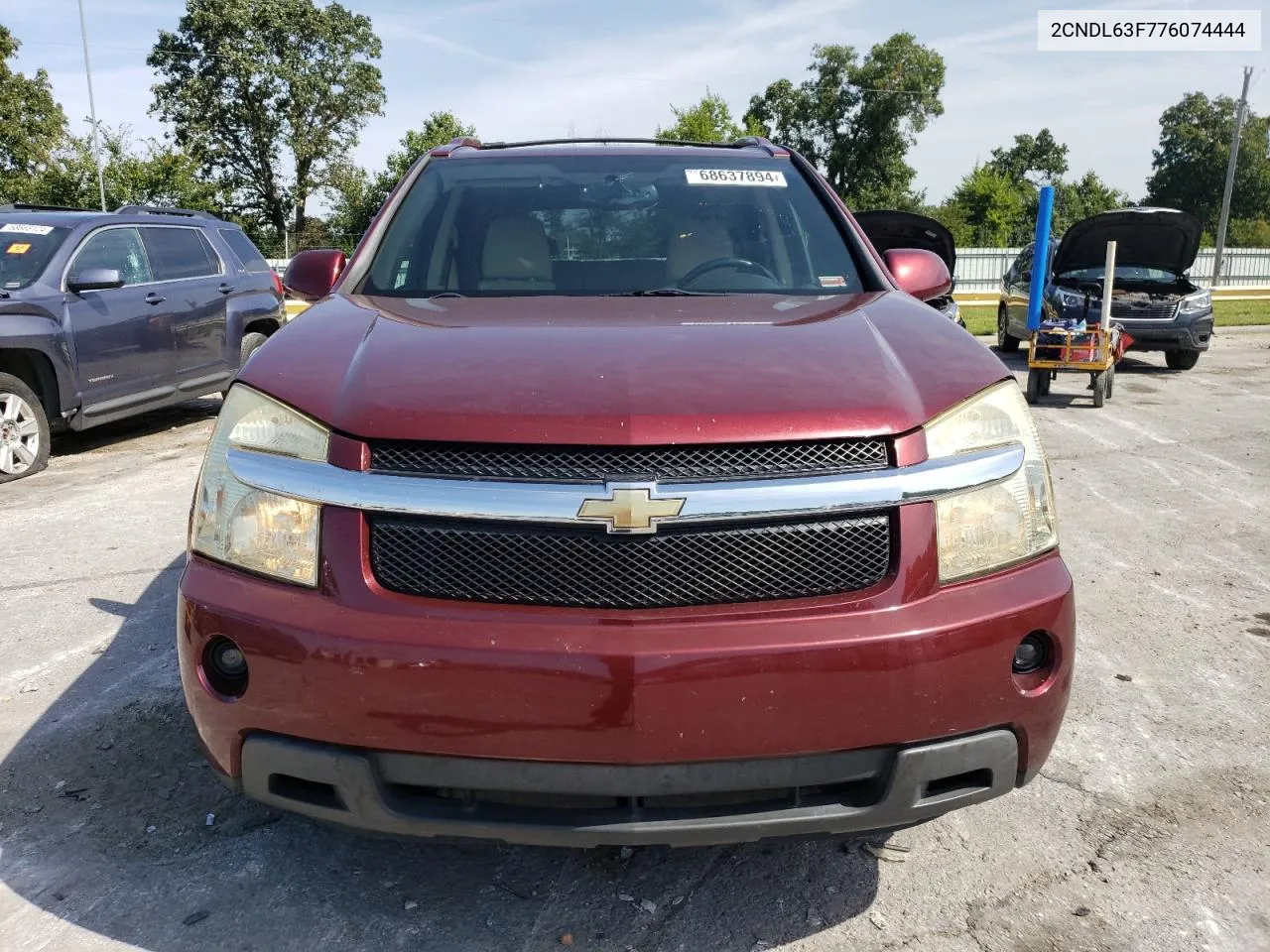 2CNDL63F776074444 2007 Chevrolet Equinox Lt