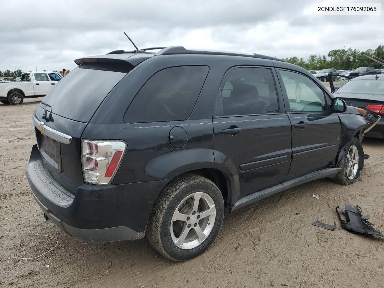 2007 Chevrolet Equinox Lt VIN: 2CNDL63F176092065 Lot: 70416174