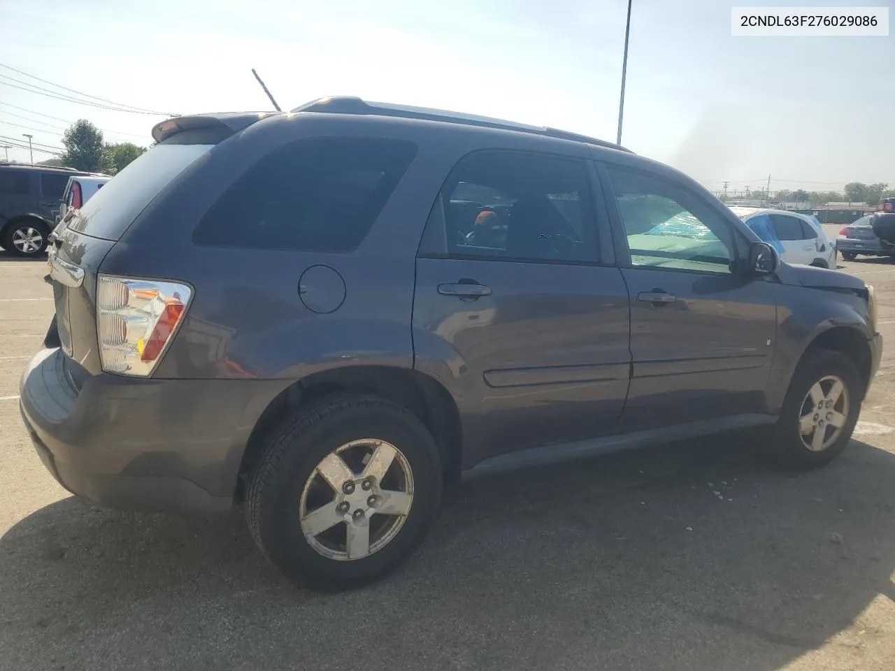 2007 Chevrolet Equinox Lt VIN: 2CNDL63F276029086 Lot: 70993764