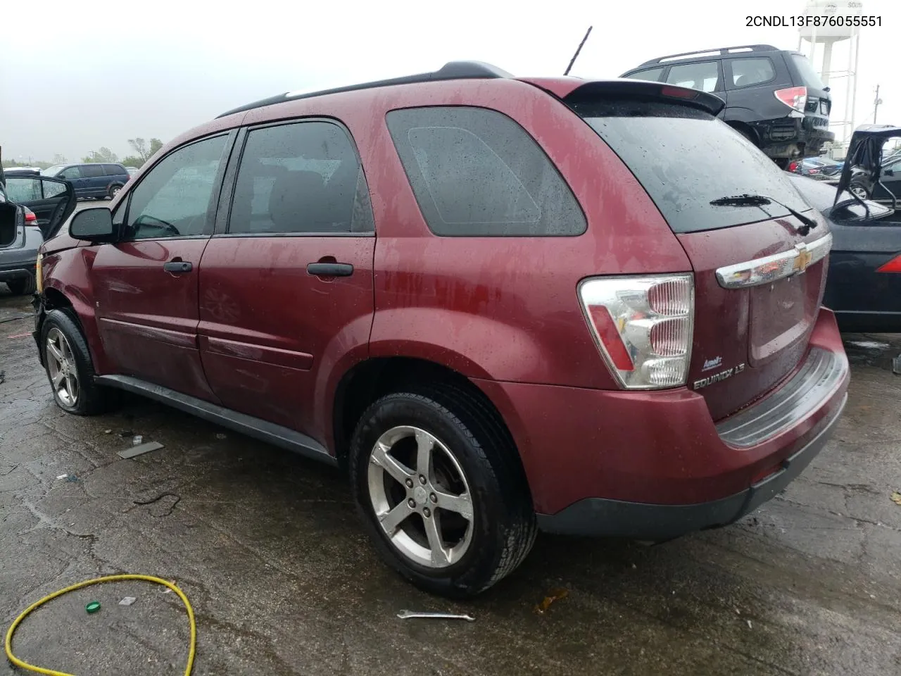 2007 Chevrolet Equinox Ls VIN: 2CNDL13F876055551 Lot: 72706664