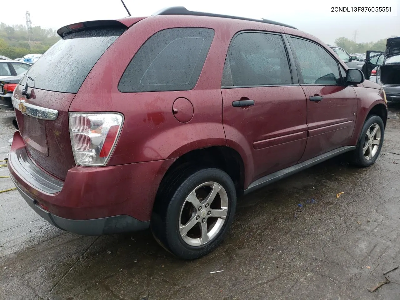 2007 Chevrolet Equinox Ls VIN: 2CNDL13F876055551 Lot: 72706664