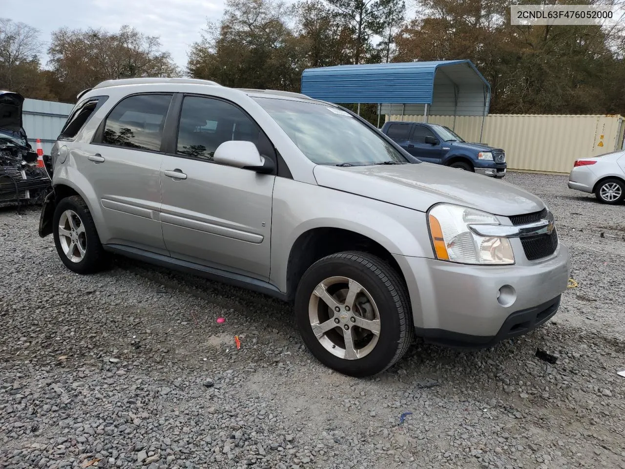 2CNDL63F476052000 2007 Chevrolet Equinox Lt