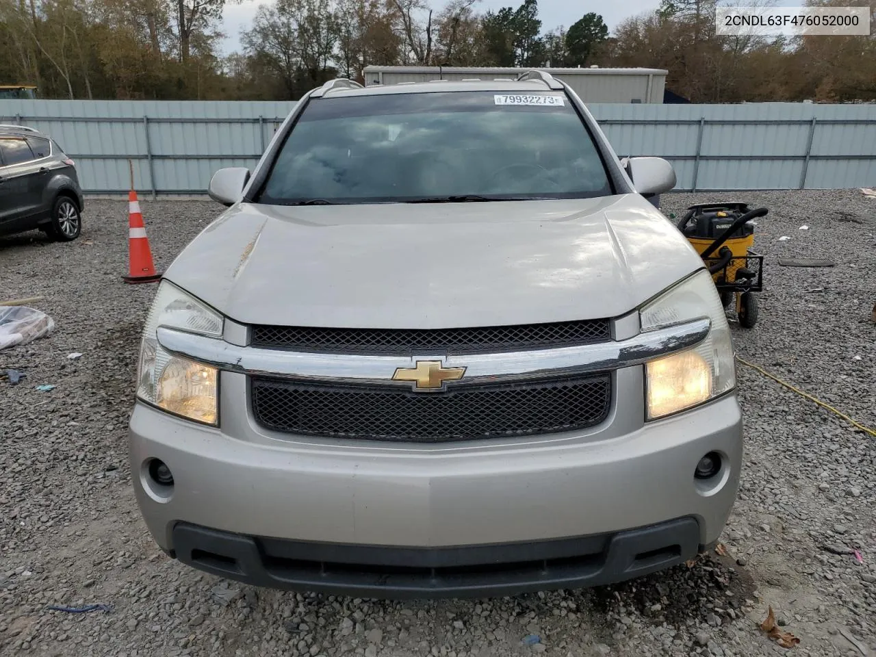 2CNDL63F476052000 2007 Chevrolet Equinox Lt