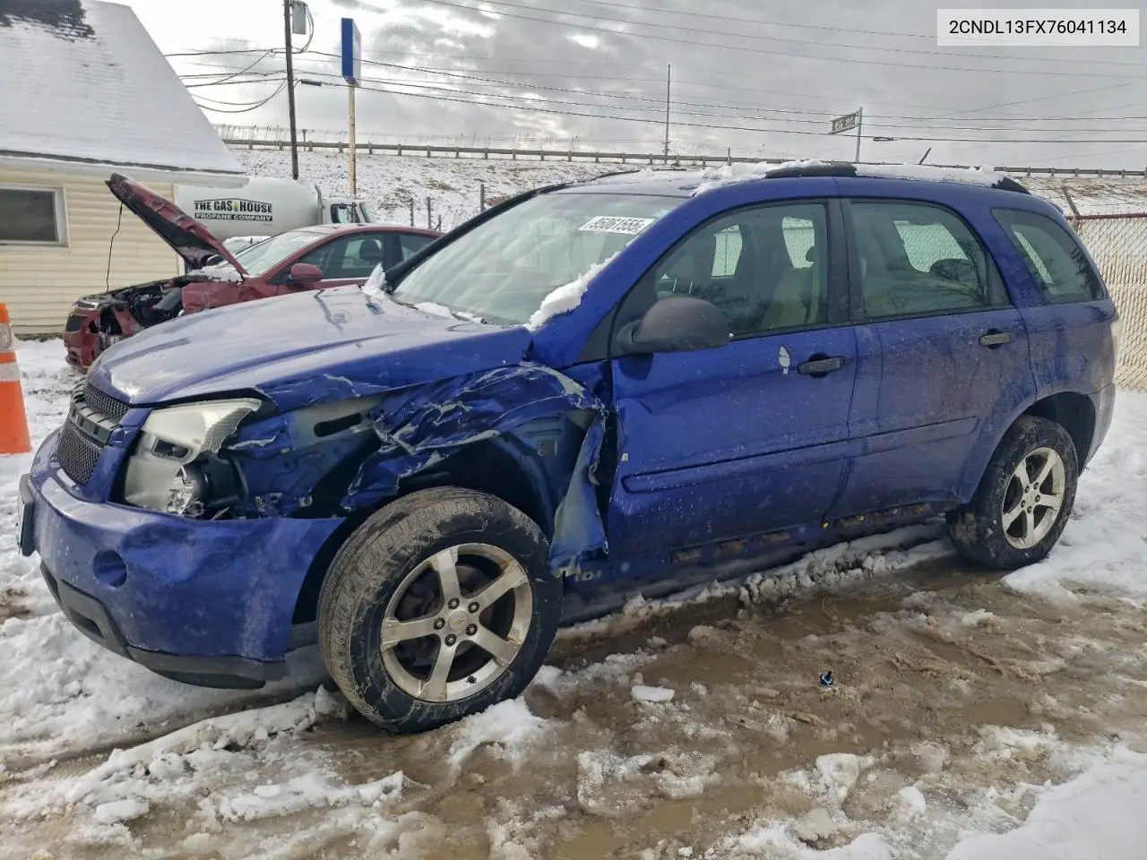 2CNDL13FX76041134 2007 Chevrolet Equinox Ls