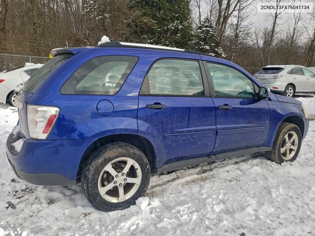 2CNDL13FX76041134 2007 Chevrolet Equinox Ls