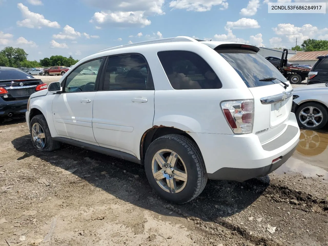 2008 Chevrolet Equinox Lt VIN: 2CNDL53F686284917 Lot: 55535874