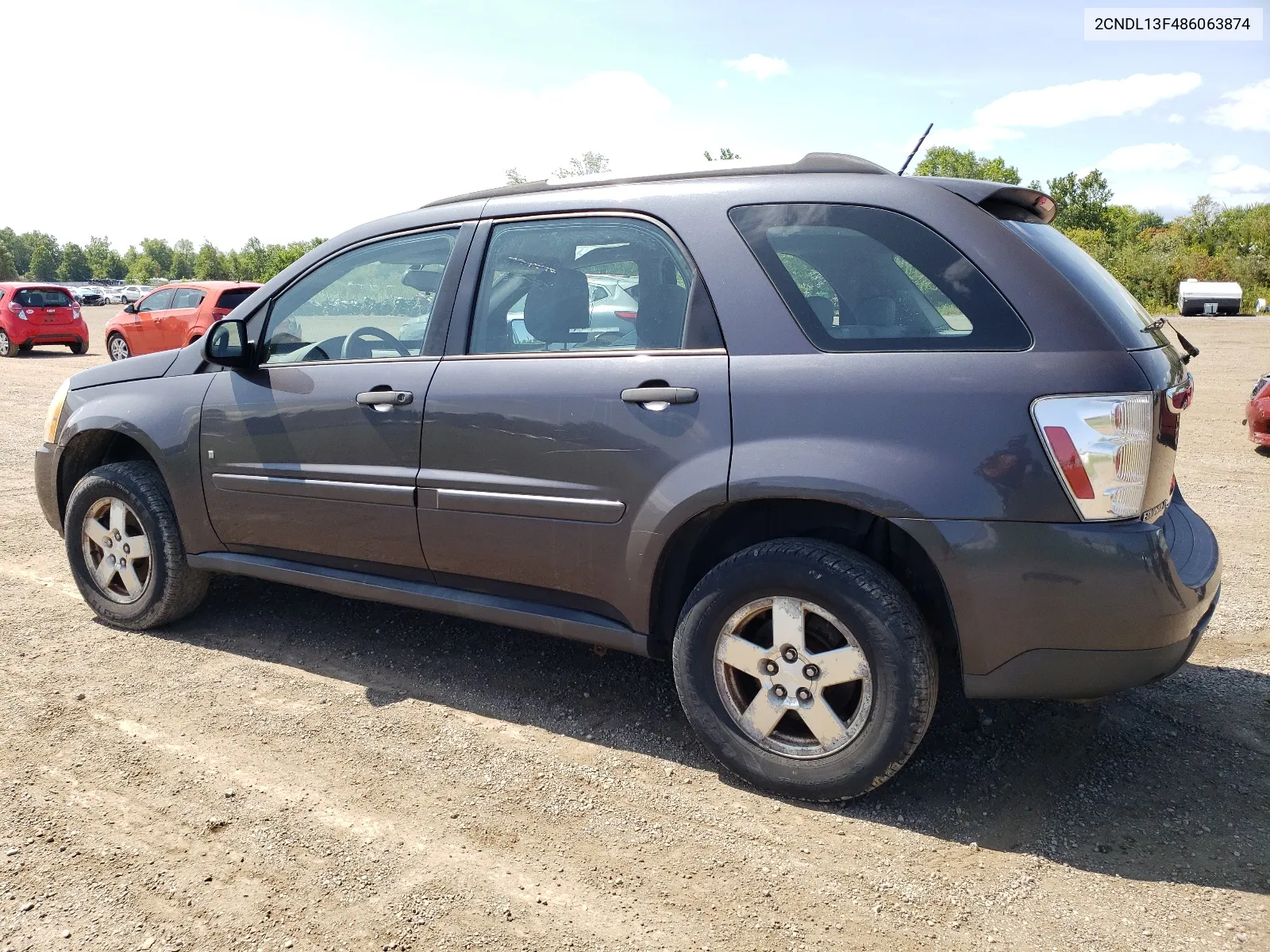 2CNDL13F486063874 2008 Chevrolet Equinox Ls