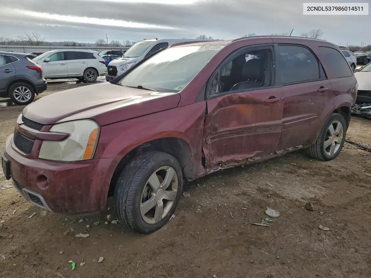 2CNDL537986014511 2008 Chevrolet Equinox Sport