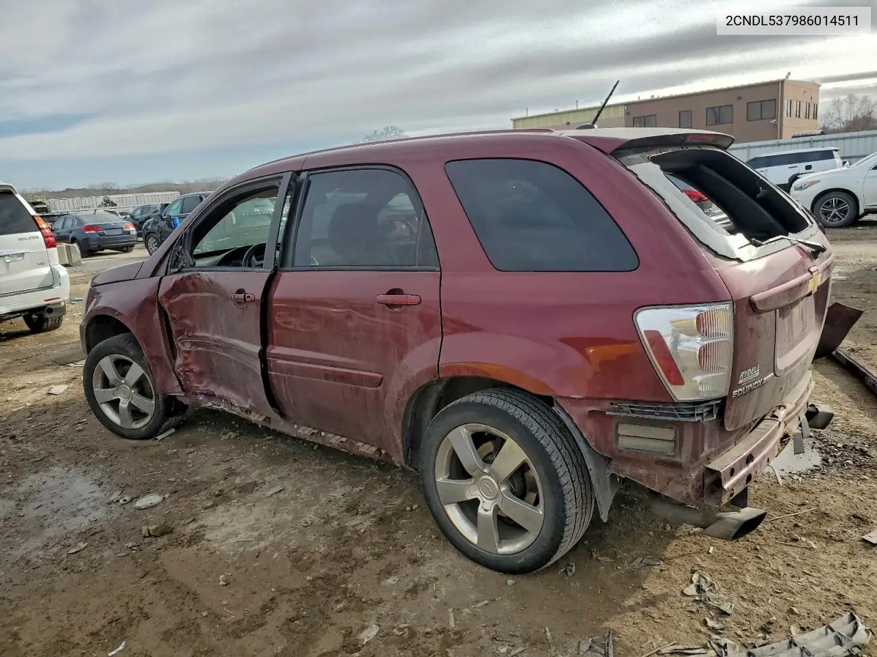 2CNDL537986014511 2008 Chevrolet Equinox Sport