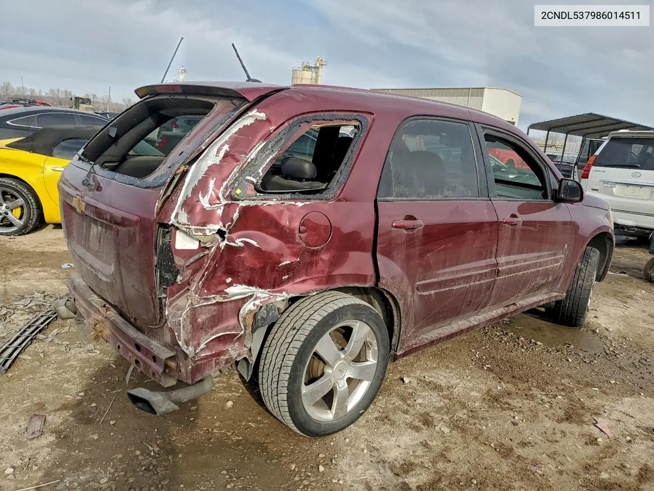 2CNDL537986014511 2008 Chevrolet Equinox Sport