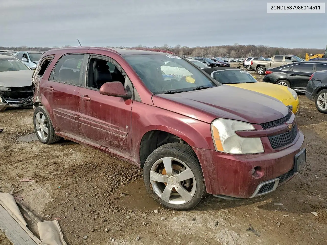 2CNDL537986014511 2008 Chevrolet Equinox Sport