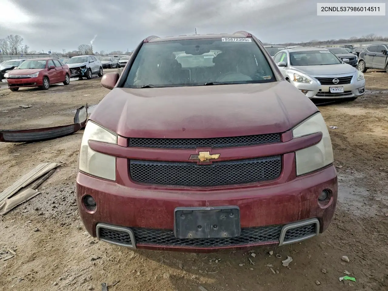 2CNDL537986014511 2008 Chevrolet Equinox Sport