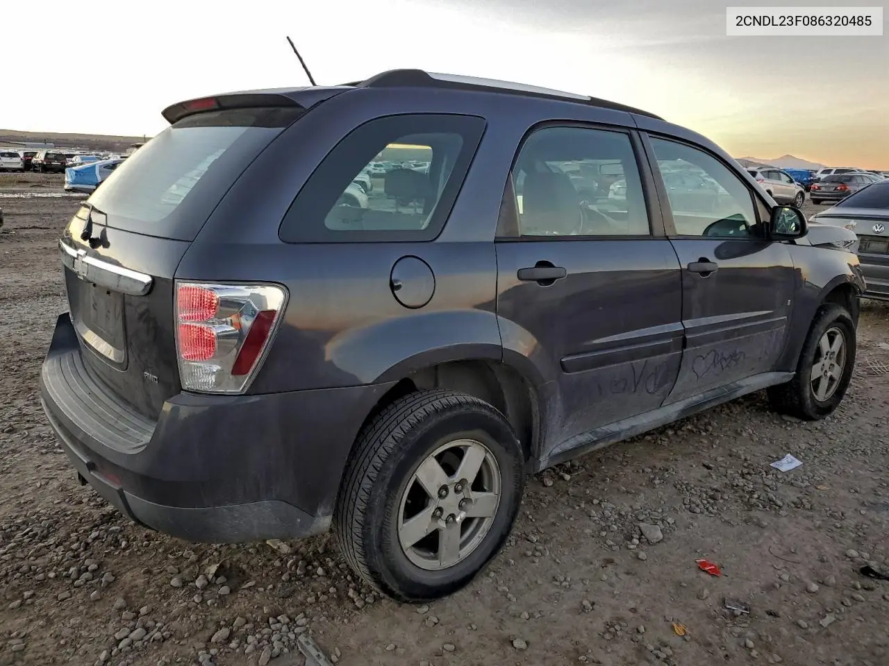 2CNDL23F086320485 2008 Chevrolet Equinox Ls