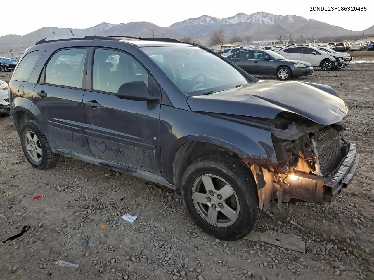 2CNDL23F086320485 2008 Chevrolet Equinox Ls