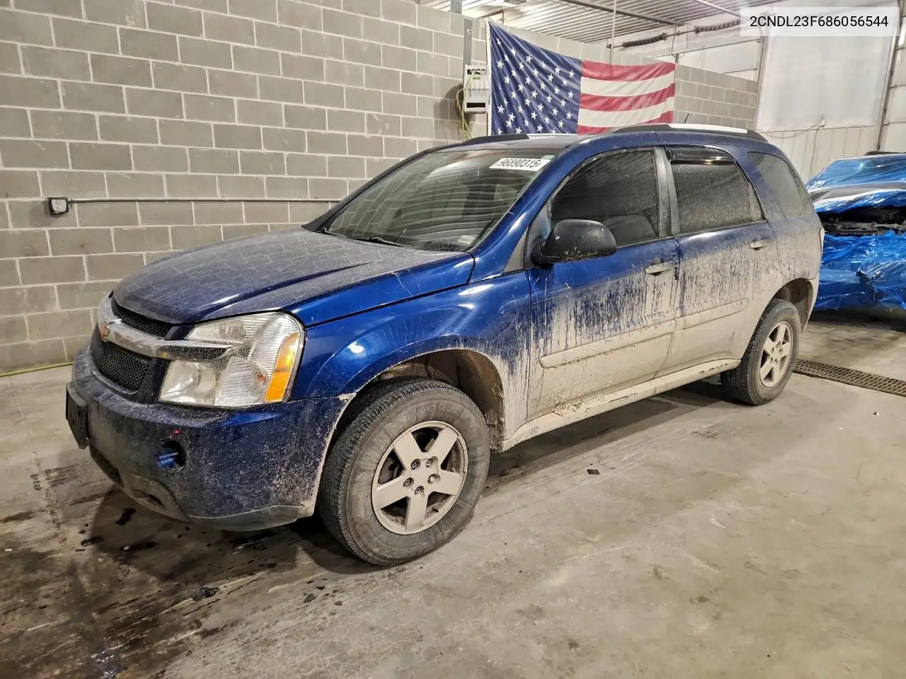 2CNDL23F686056544 2008 Chevrolet Equinox Ls