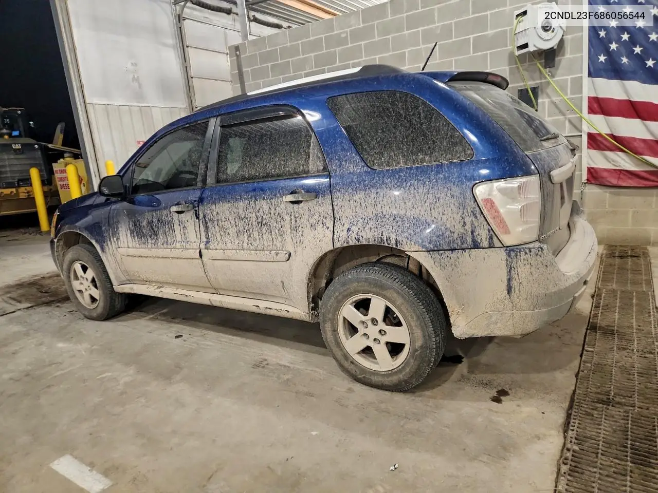 2CNDL23F686056544 2008 Chevrolet Equinox Ls