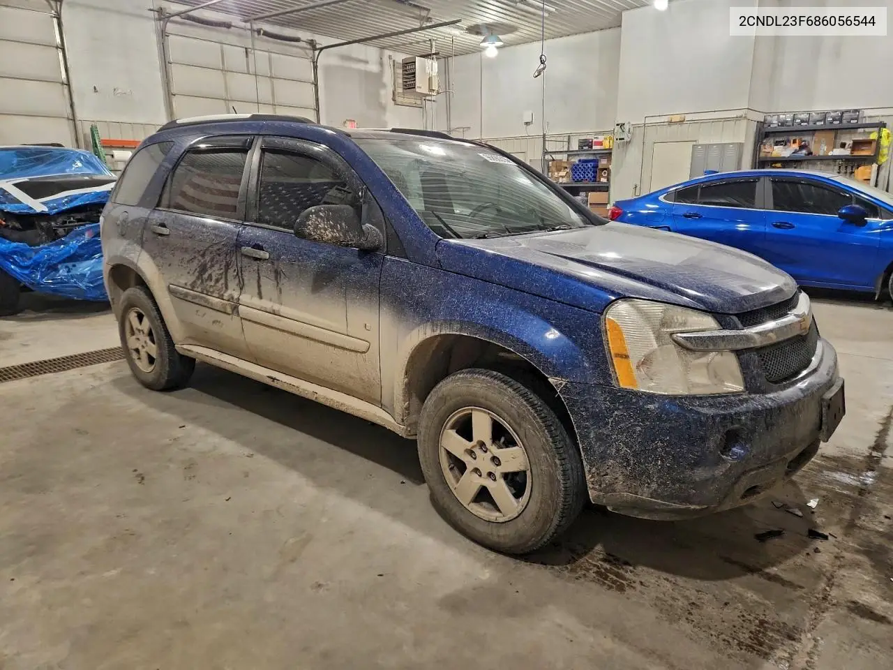 2CNDL23F686056544 2008 Chevrolet Equinox Ls