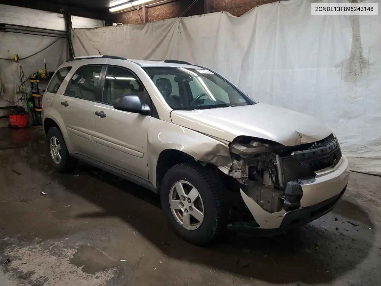 2CNDL13F896243148 2009 Chevrolet Equinox Ls
