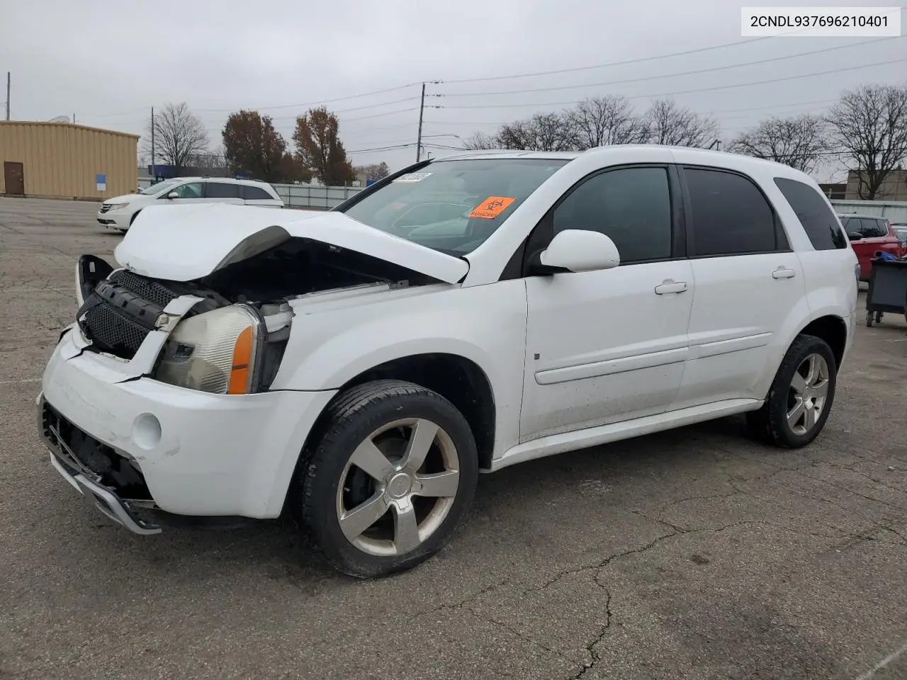 2CNDL937696210401 2009 Chevrolet Equinox Sport