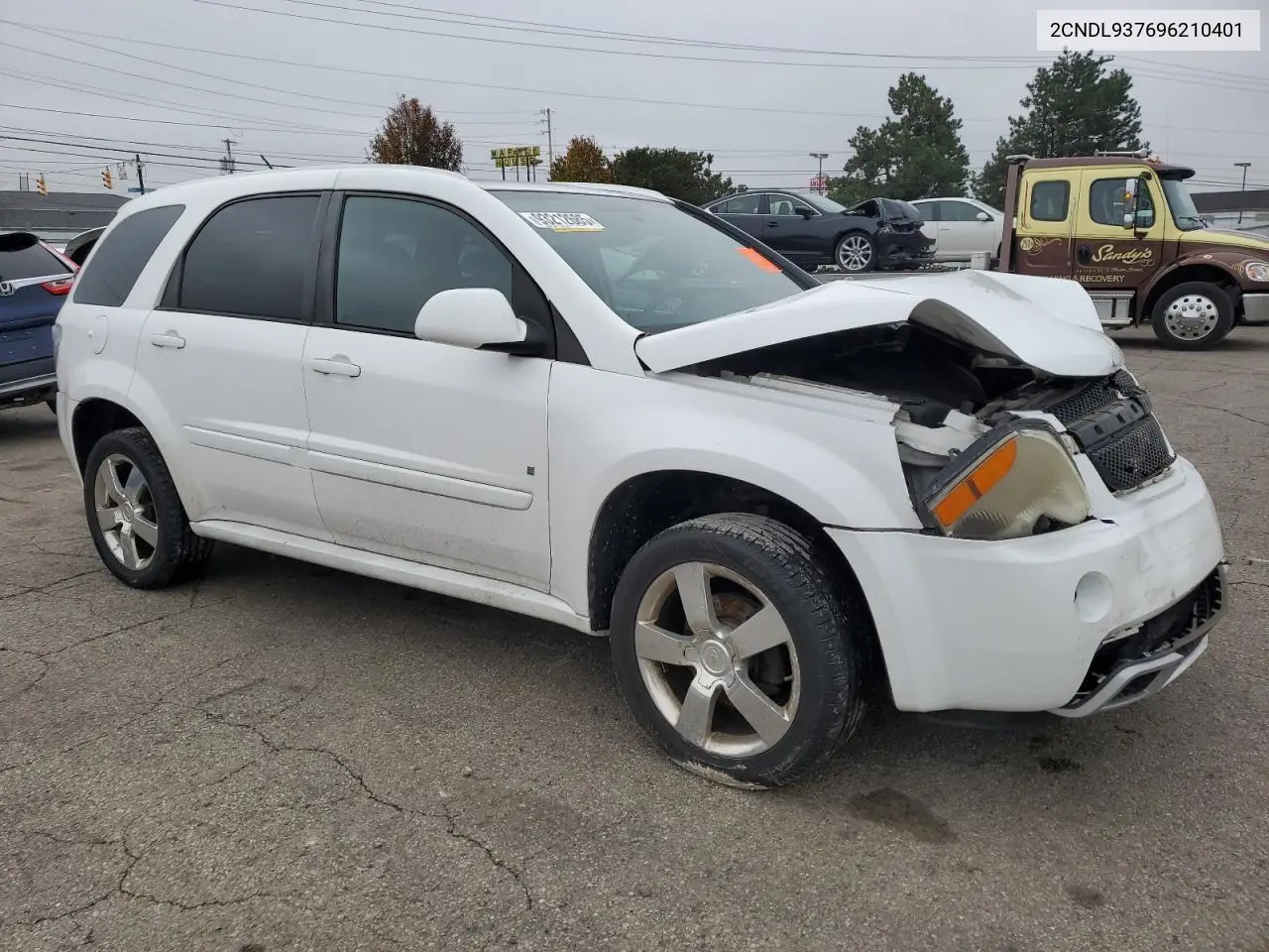 2CNDL937696210401 2009 Chevrolet Equinox Sport