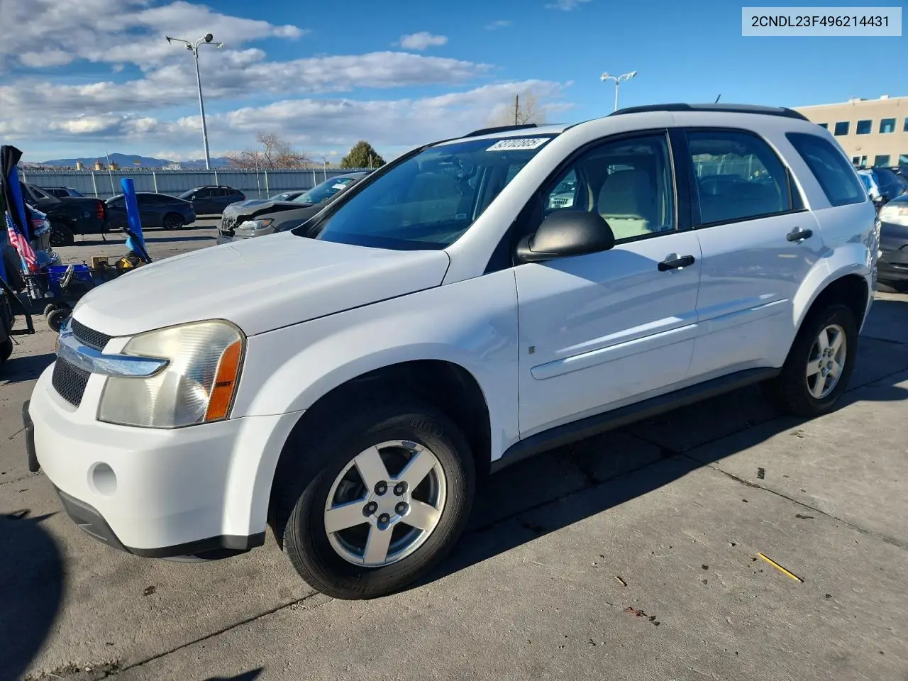 2CNDL23F496214431 2009 Chevrolet Equinox Ls