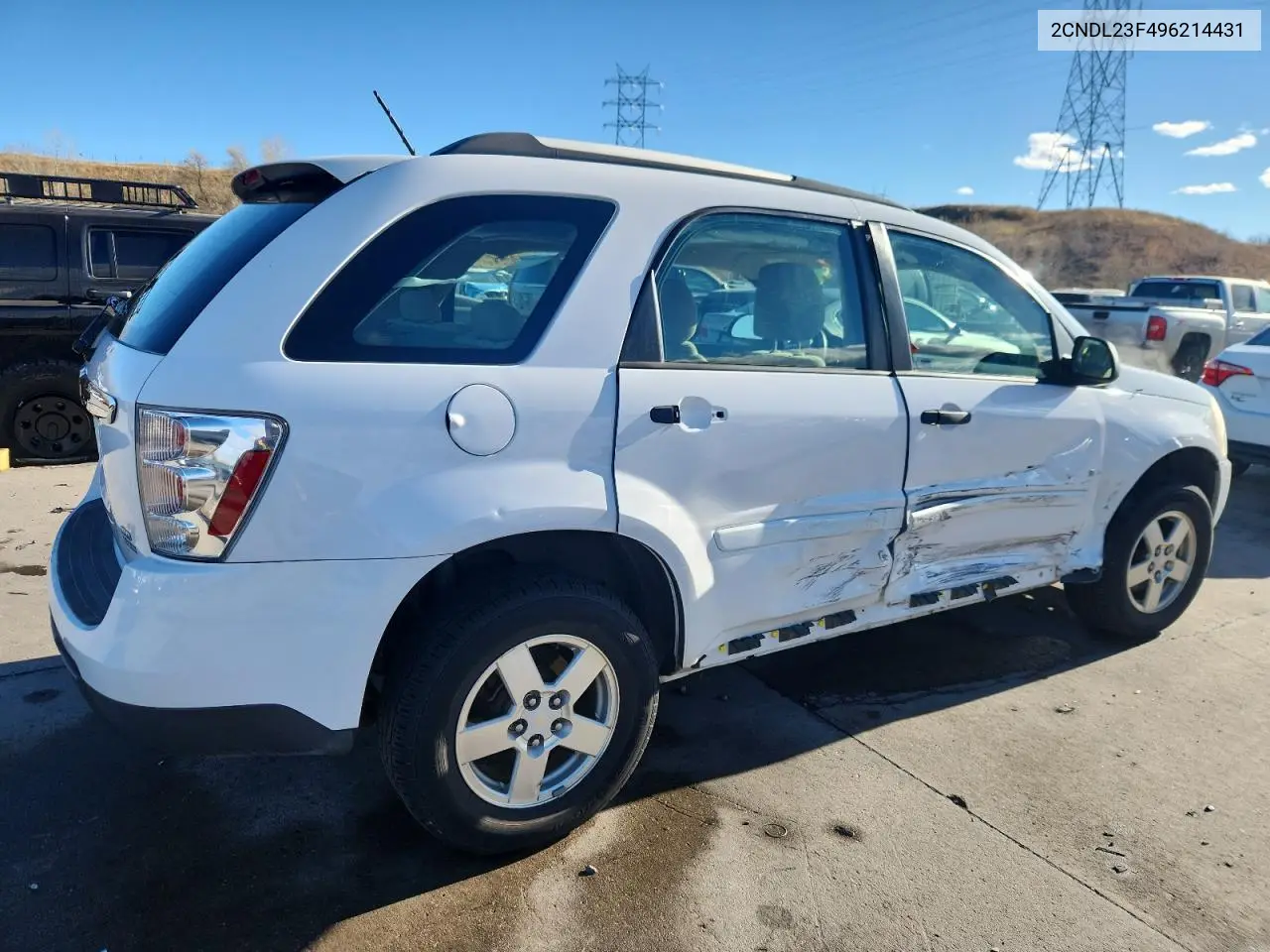 2CNDL23F496214431 2009 Chevrolet Equinox Ls