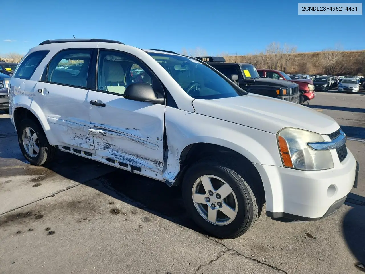 2CNDL23F496214431 2009 Chevrolet Equinox Ls