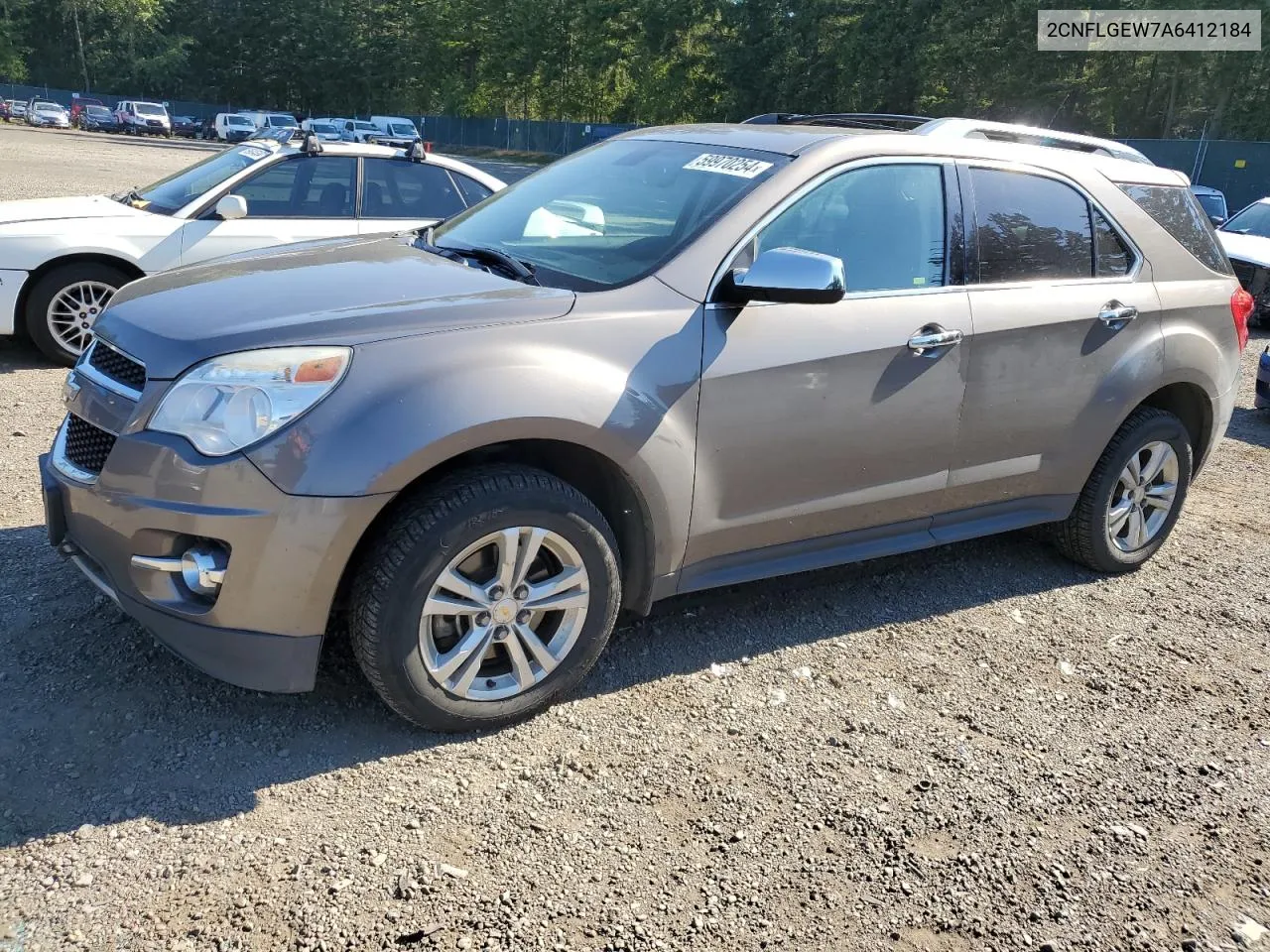 2CNFLGEW7A6412184 2010 Chevrolet Equinox Ltz