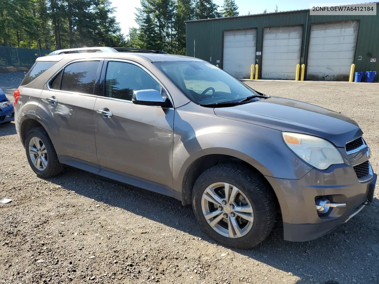 2010 Chevrolet Equinox Ltz VIN: 2CNFLGEW7A6412184 Lot: 59970254