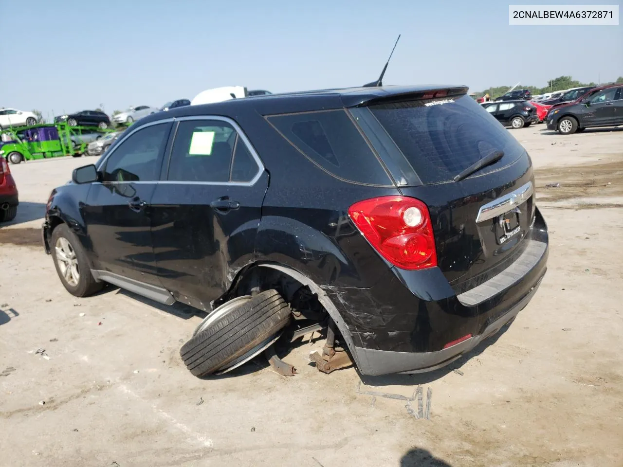 2010 Chevrolet Equinox Ls VIN: 2CNALBEW4A6372871 Lot: 69100154