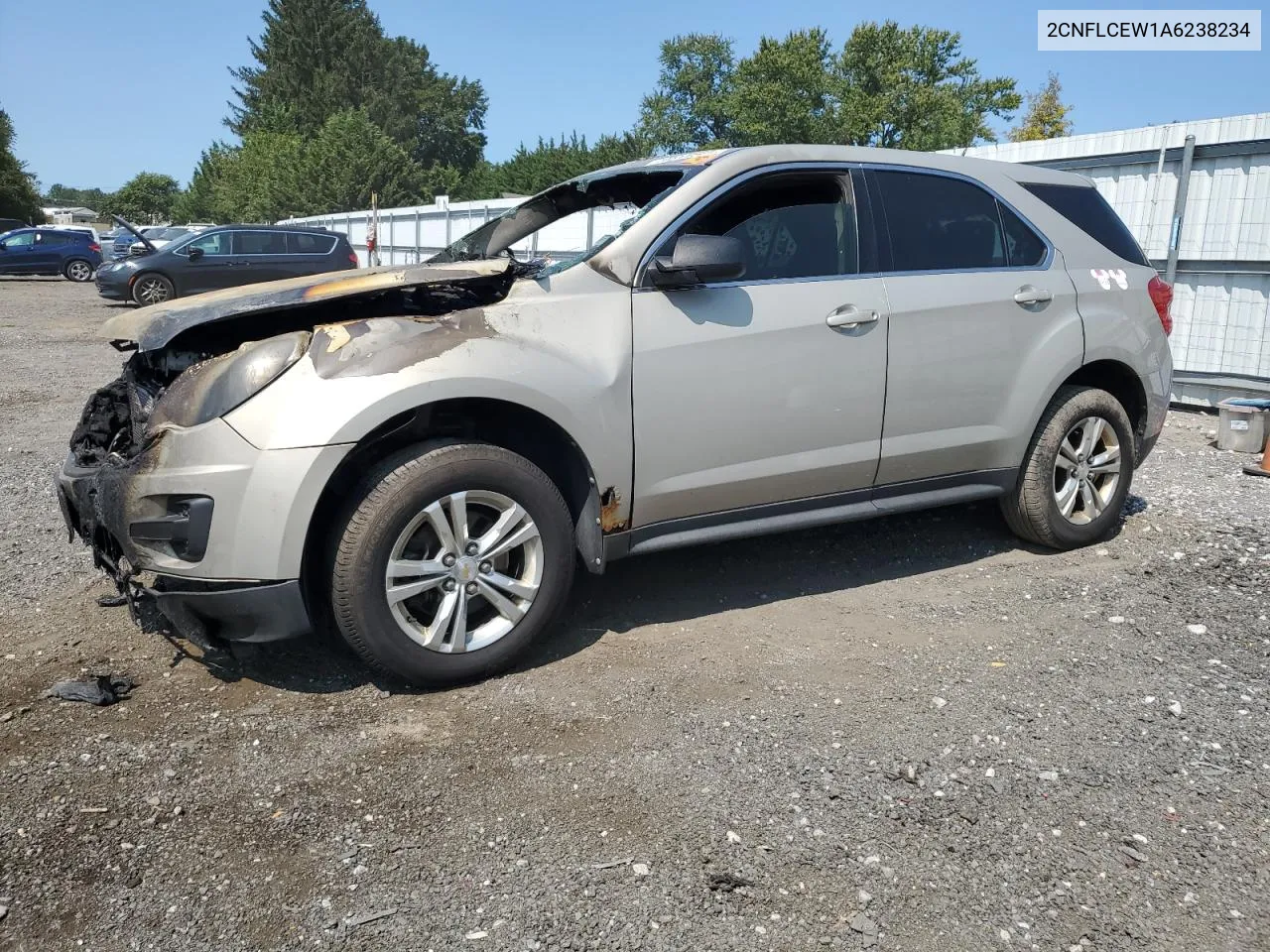 2CNFLCEW1A6238234 2010 Chevrolet Equinox Ls