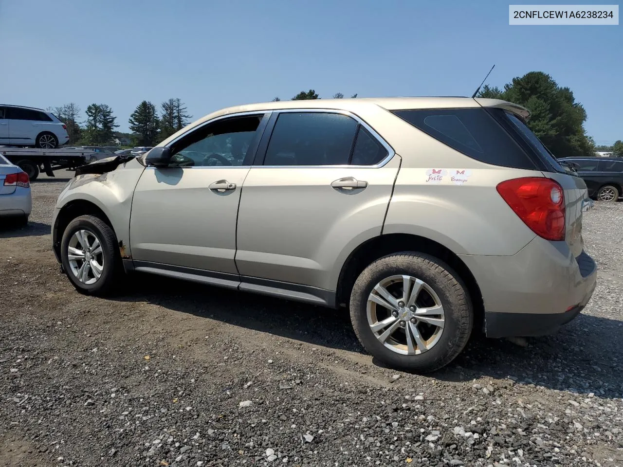 2010 Chevrolet Equinox Ls VIN: 2CNFLCEW1A6238234 Lot: 70514564