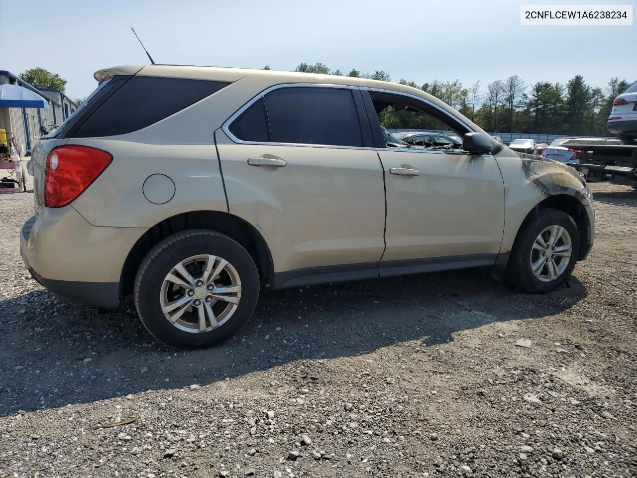 2010 Chevrolet Equinox Ls VIN: 2CNFLCEW1A6238234 Lot: 70514564