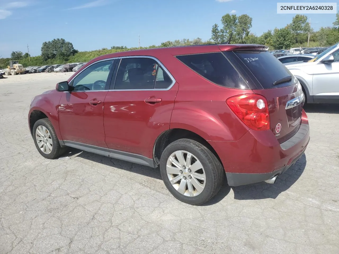 2010 Chevrolet Equinox Lt VIN: 2CNFLEEY2A6240328 Lot: 72049794