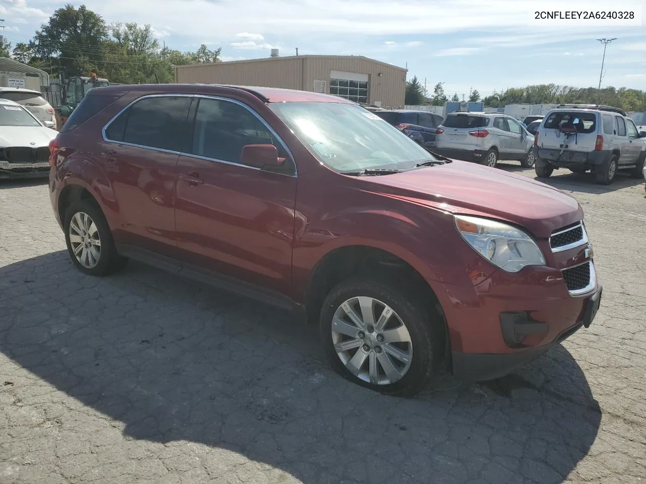 2CNFLEEY2A6240328 2010 Chevrolet Equinox Lt