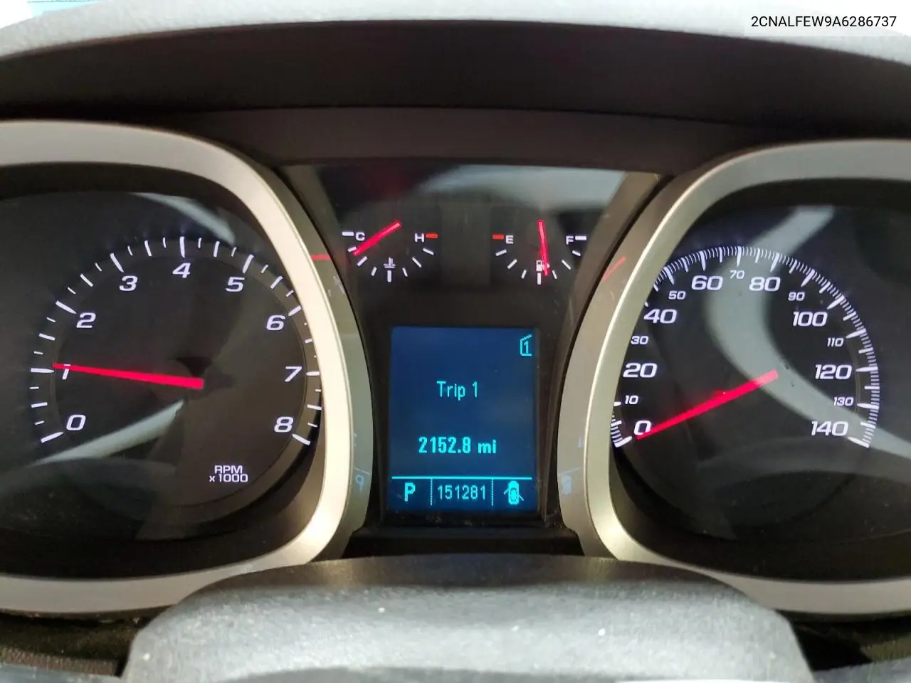 2CNALFEW9A6286737 2010 Chevrolet Equinox Ltz