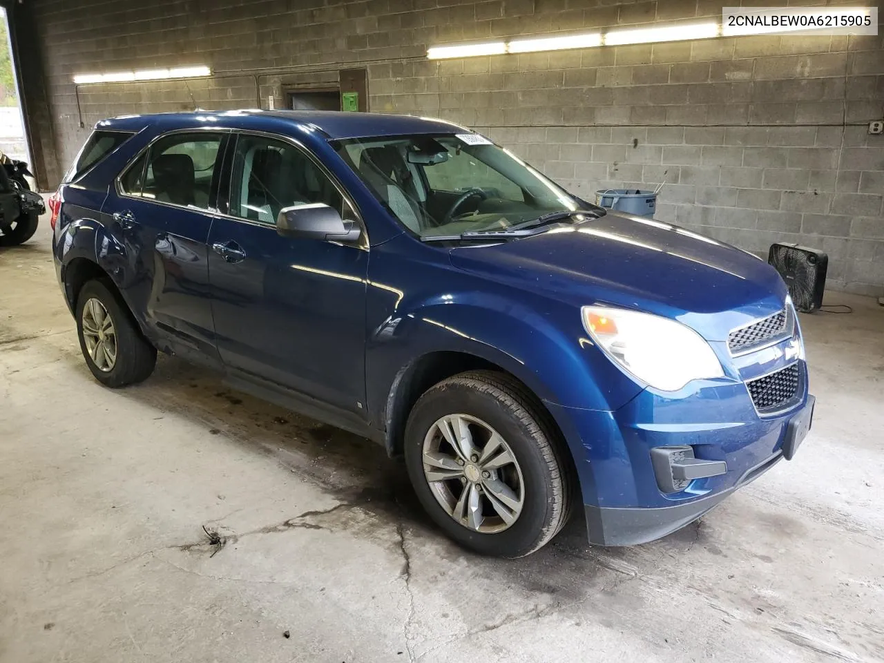 2CNALBEW0A6215905 2010 Chevrolet Equinox Ls