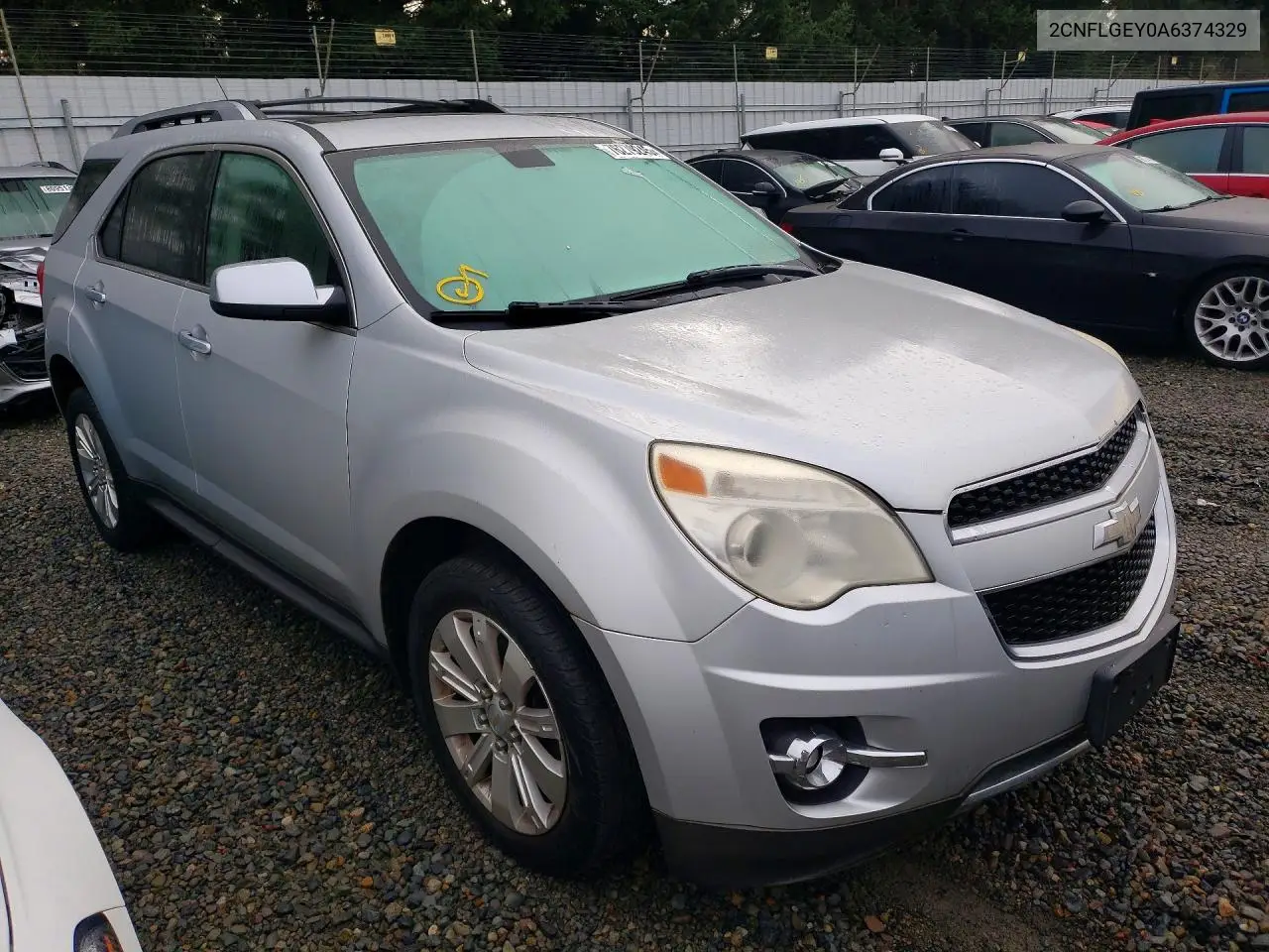 2CNFLGEY0A6374329 2010 Chevrolet Equinox Ltz
