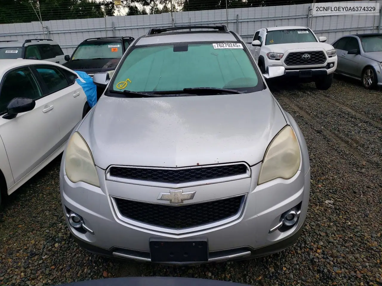 2CNFLGEY0A6374329 2010 Chevrolet Equinox Ltz