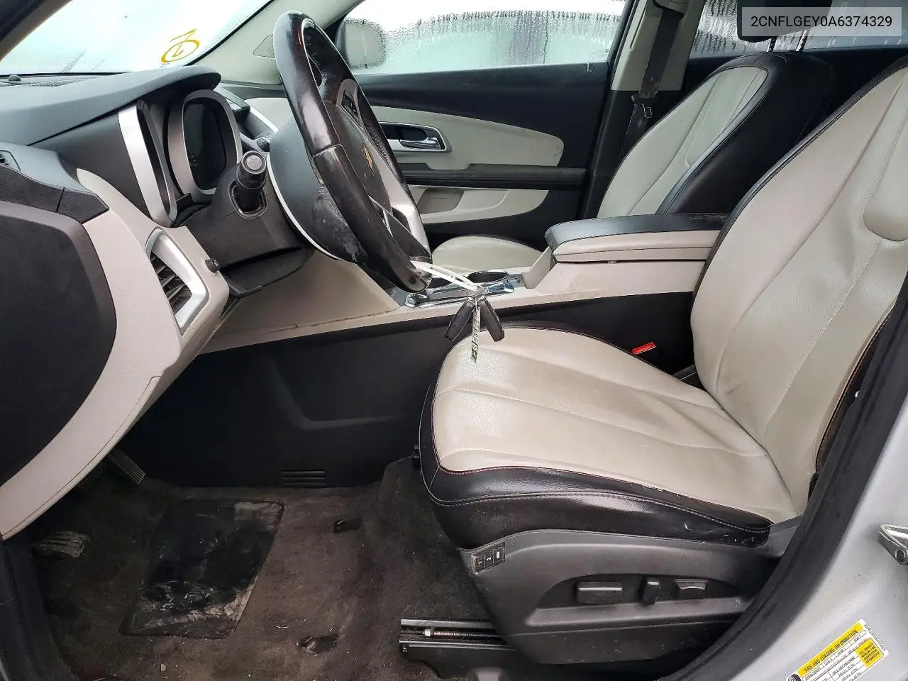 2CNFLGEY0A6374329 2010 Chevrolet Equinox Ltz