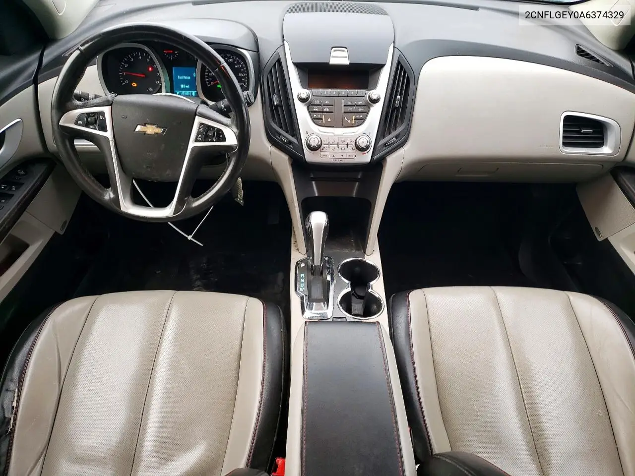 2CNFLGEY0A6374329 2010 Chevrolet Equinox Ltz