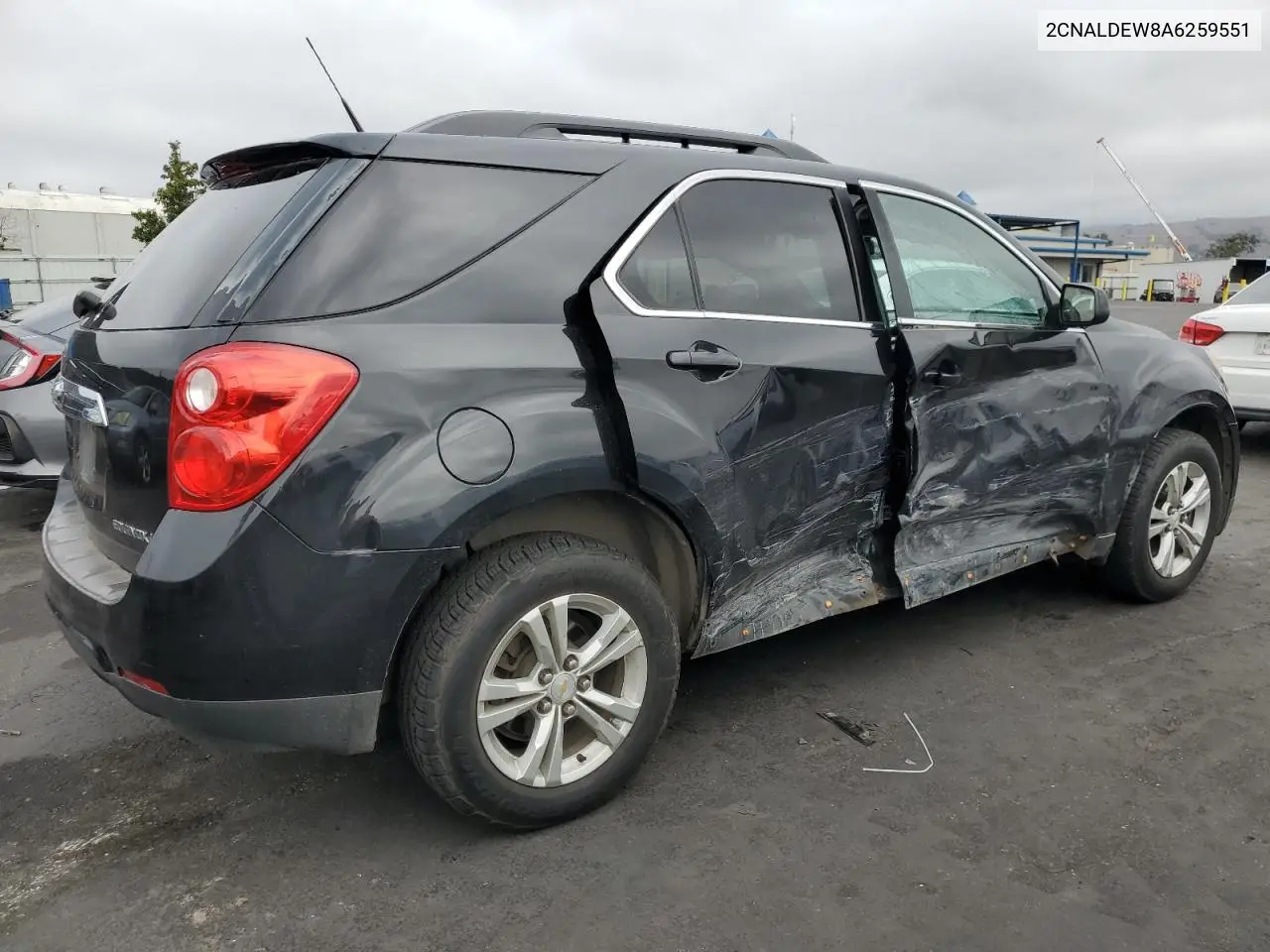 2CNALDEW8A6259551 2010 Chevrolet Equinox Lt