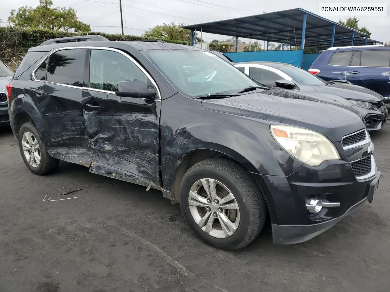 2CNALDEW8A6259551 2010 Chevrolet Equinox Lt