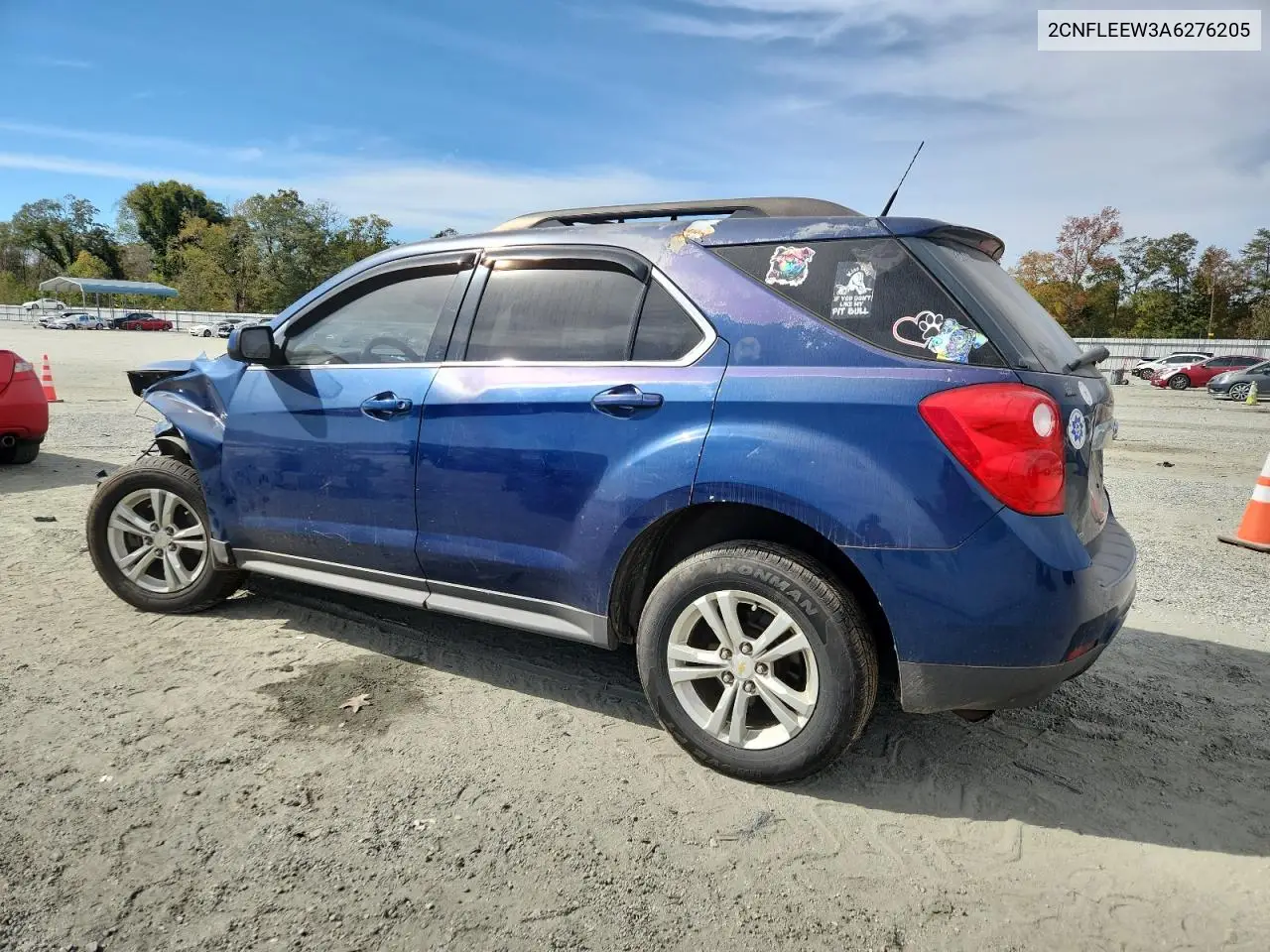 2CNFLEEW3A6276205 2010 Chevrolet Equinox Lt