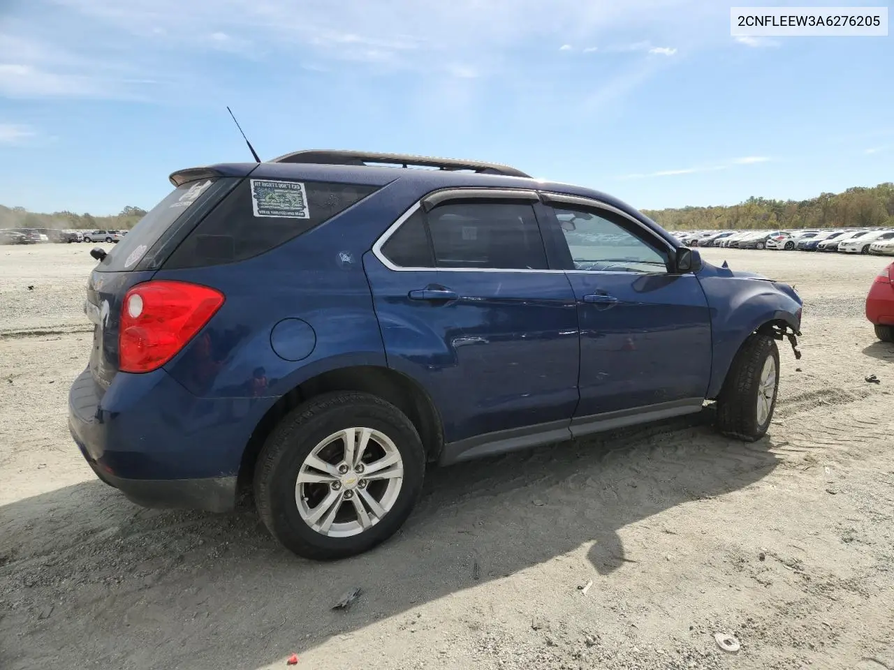 2CNFLEEW3A6276205 2010 Chevrolet Equinox Lt