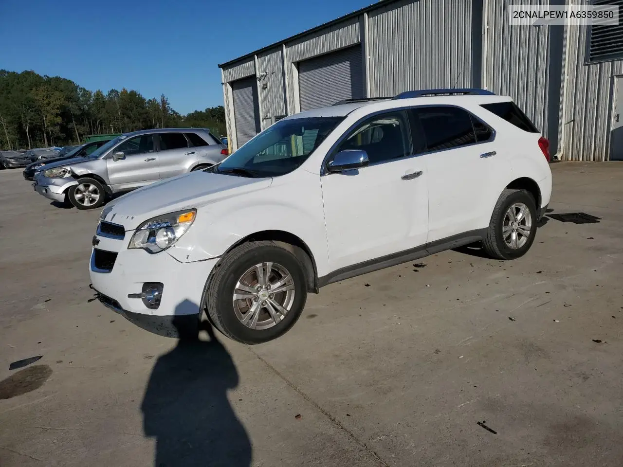 2CNALPEW1A6359850 2010 Chevrolet Equinox Lt